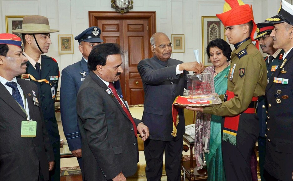The Indian Armed Forces Flag Day is observed every year since 1949 to honour the soldiers, airmen and sailors of the country. Twitter@rashtrapatibhvn The Indian Armed Forces Flag Day is observed every year since 1949 to honour the soldiers, airmen and sailors of the country. Twitter@rashtrapatibhvn