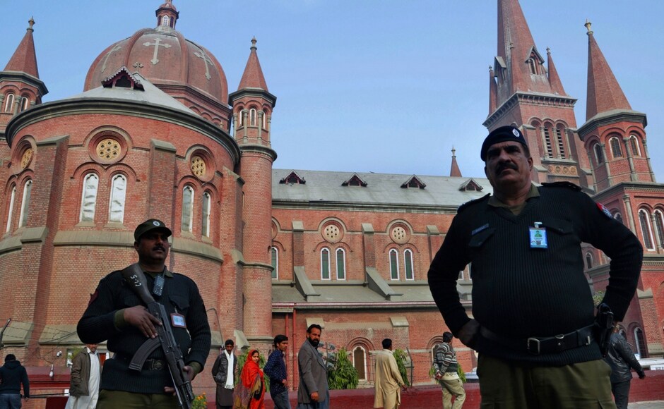 In Pakistan Christians celebrated Christmas Eve on Sunday with mass and processions under heavy security, amid fear and challenge of extremists, following a recent attack at a church killing nine people and injuring 57. AP Christmas 2017: Hundreds celebrate birth of Jesus Christ around the World