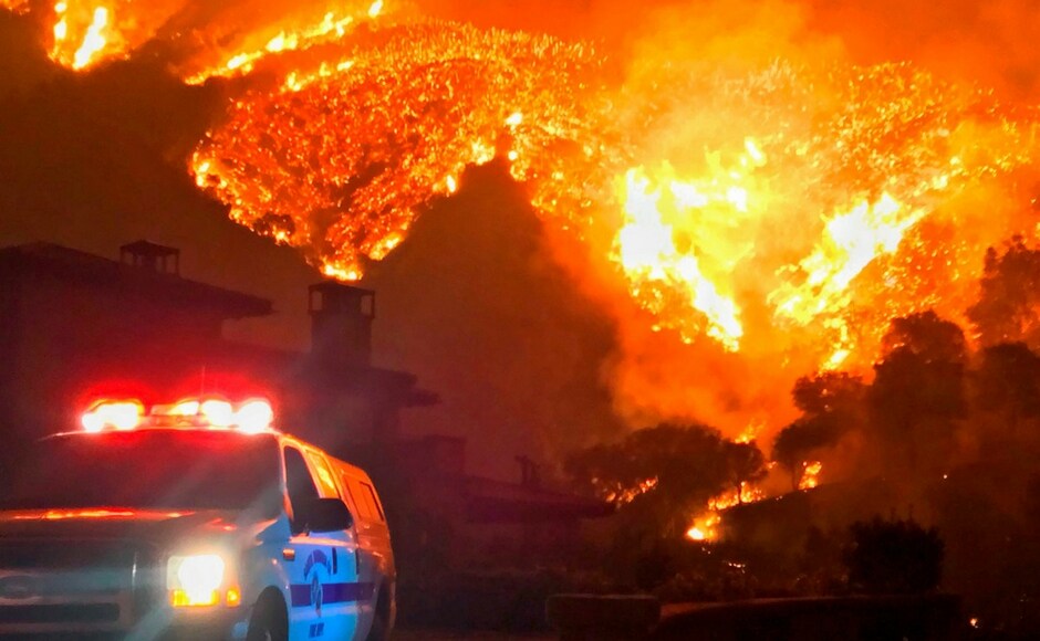 The Thomas fire took only 2 ½ weeks to burn its way into history books as unrelenting winds and parched weather turned everything in its path to tinder including more than 700 homes. AP California wildfire becomes biggest in state's history; 2 killed in over 2 weeks, 18,000 homes at risk
