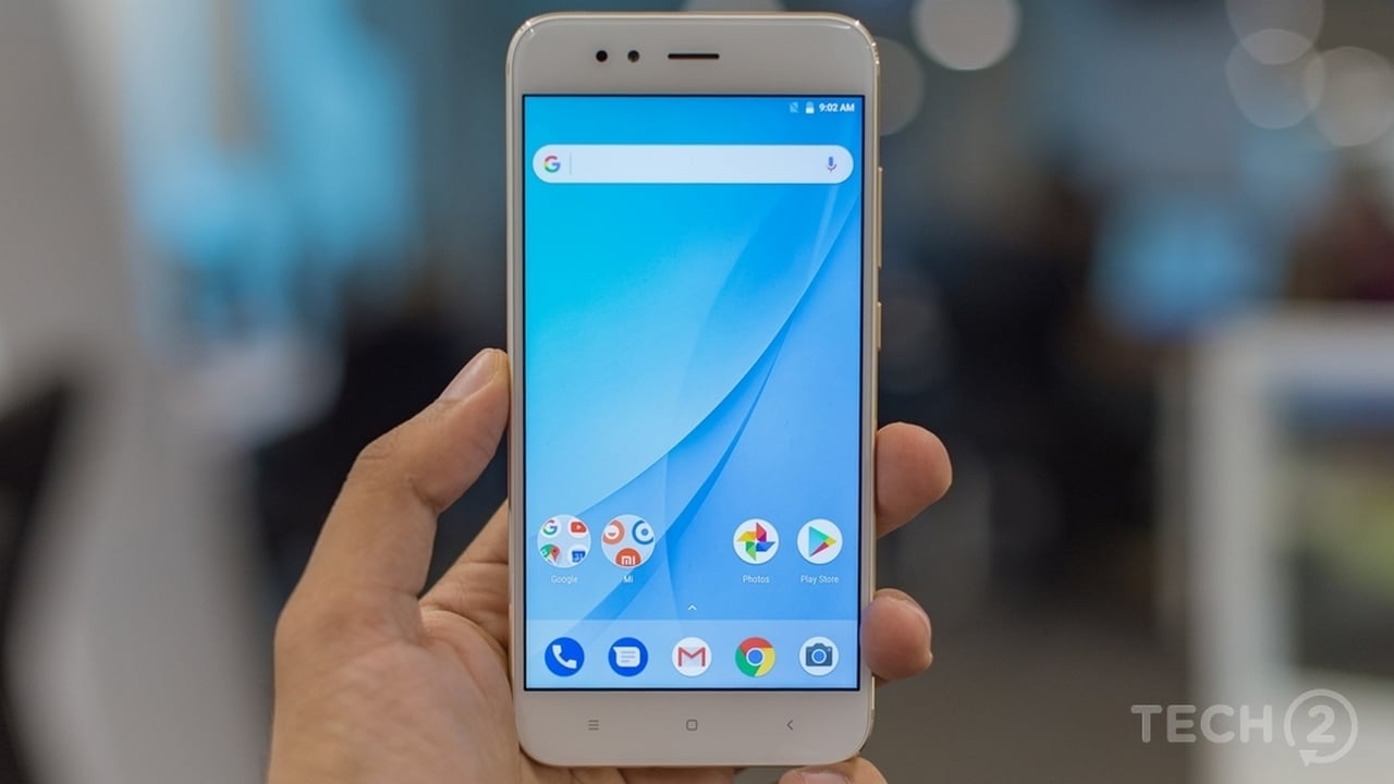 The Xiaomi Mi A1 features a 5.5-inch Full HD IPS display. Image: Rehan Hooda/ tech2
