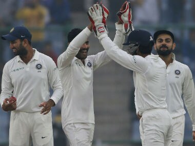 India vs Sri Lanka: Virat Kohli's men close in on win with visitors tottering at 31/3 in pursuit of 410