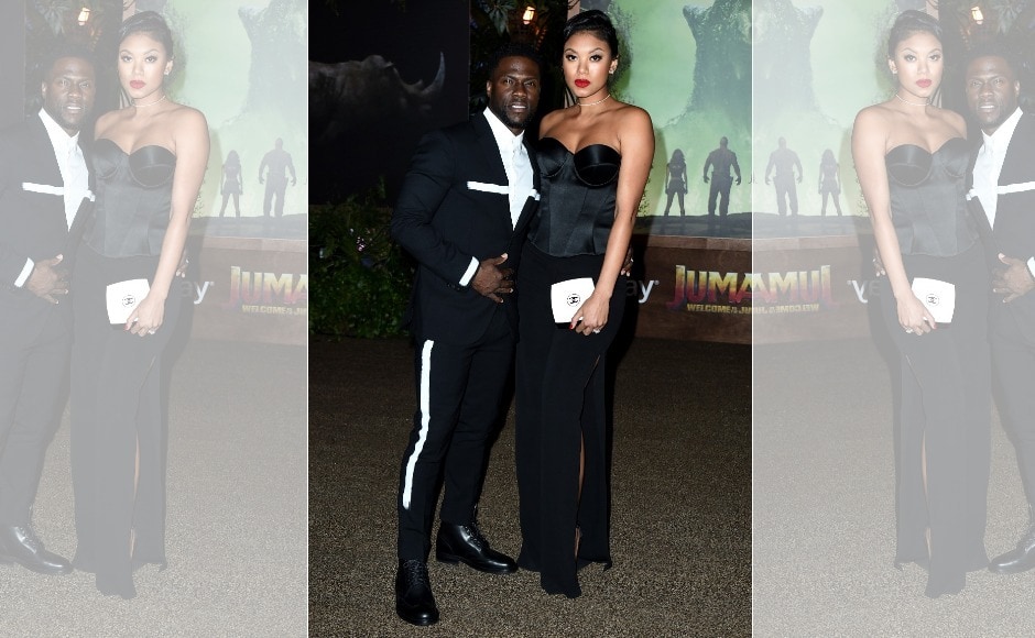 Eniko Parrish and Kevin Hart were also dressed impeccably for the premiere. Image from AP/Jordan Strauss Eniko Parrish and Kevin Hart were also dressed impeccably for the premiere. Image from AP/Jordan Strauss
