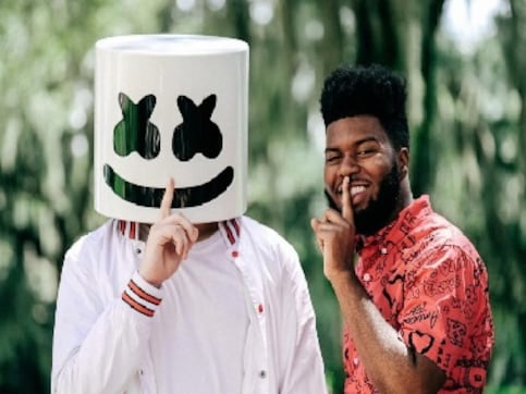 Grammy nominated singer Khalid talks about collaborating with DJ Marshmello Grammy nominated singer Khalid talks about collaborating with DJ Marshmello