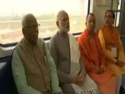 Narendra Modi, Yogi Adityanath inaugurate Magenta Line: PM slams Opposition for indulging in politics over development