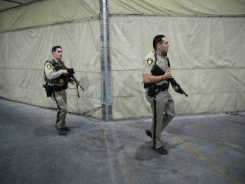 Two security guards shot dead in Las Vegas casino, shooter critically injured after turning gun on himself Two security guards shot dead in Las Vegas casino, shooter critically injured after turning gun on himself
