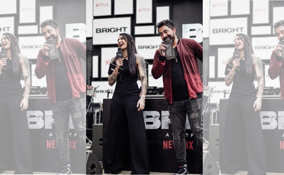 VJ Baani and Rannvijay were the hosts for the evening. Image from Netflix. VJ Baani and Rannvijay were the hosts for the evening. Image from Netflix.