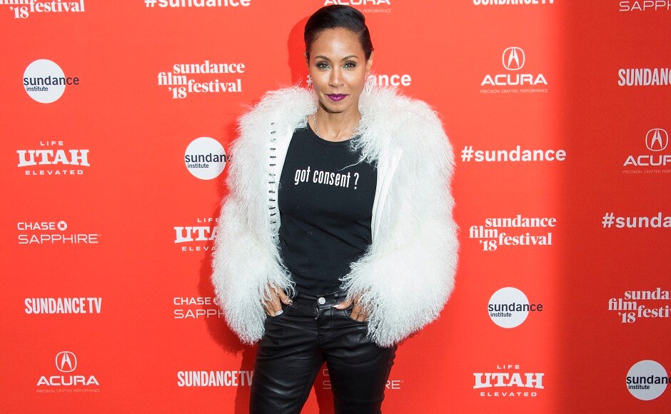 Actress Jada Pinkett Smith poses during the premiere of Skate Kitchen at the Library Theatre during the 2018 Sundance Film Festival. AP/Arthur Mola Actress Jada Pinkett Smith poses during the premiere of Skate Kitchen at the Library Theatre during the 2018 Sundance Film Festival. AP/Arthur Mola