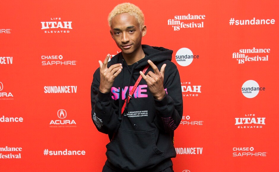 Actor Jaden Smith poses during the premiere of Skate Kitchen during the 2018 Sundance Film Festival. AP/Arthur Mola Actor Jaden Smith poses during the premiere of Skate Kitchen during the 2018 Sundance Film Festival. AP/Arthur Mola