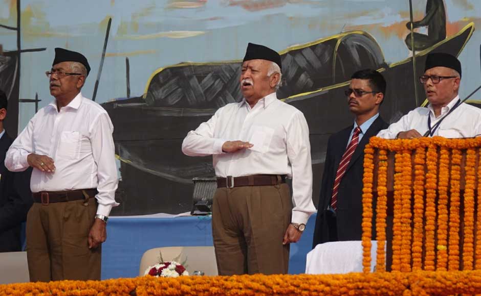 Referring to Pakistan, Bhagwat said that after partition, "India has forgotten its enmity with Pakistan after 15 August, 1947, but Pakistan is yet to forget its enmity with India." Rishiraj Bhagwati Referring to Pakistan, Bhagwat said that after partition, "India has forgotten its enmity with Pakistan after 15 August, 1947, but Pakistan is yet to forget its enmity with India." Rishiraj Bhagwati
