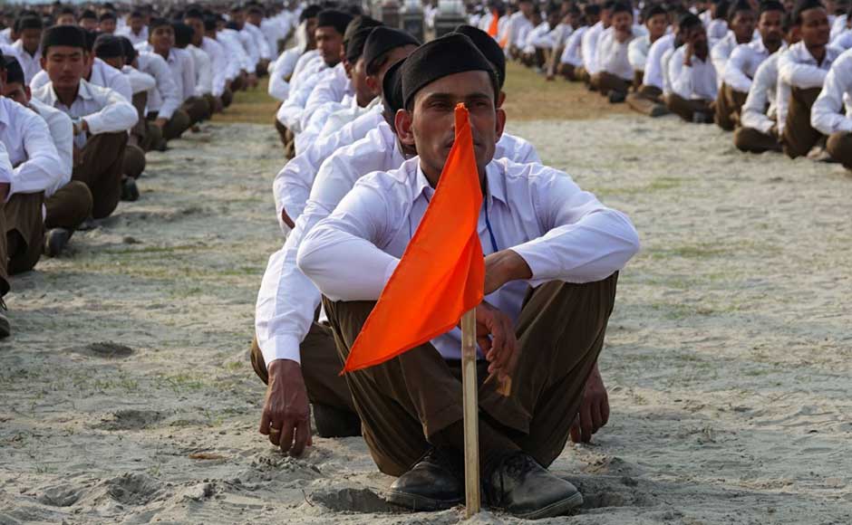 Bhagwat also urged swayamsevaks to learn more about the Sangh culture, "The RSS's strength is not in showing its strength or to scare anyone but it is for strengthening society for the betterment of everyone. Don't just remain a spectator, a sympathiser; learn to come down and learn the Sangh culture. Mothers and sisters need to send their sons to RSS shakhas and teach them our vision." Rishiraj Bhagwati Bhagwat also urged swayamsevaks to learn more about the Sangh culture, "The RSS's strength is not in showing its strength or to scare anyone but it is for strengthening society for the betterment of everyone. Don't just remain a spectator, a sympathiser; learn to come down and learn the Sangh culture. Mothers and sisters need to send their sons to RSS shakhas and teach them our vision." Rishiraj Bhagwati
