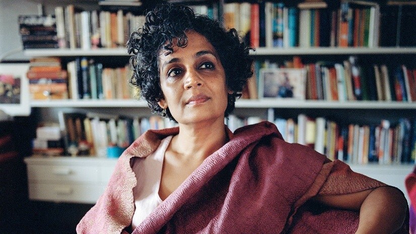 Arundathi Roy. Twitter/@BooksLIVESA