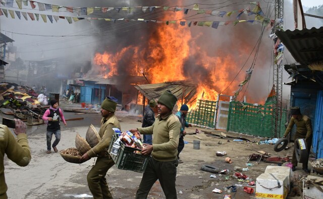 ITBP also provided food to the affected 100 people. No casualties have been reported so far and the fire has been brought under control, reports said. The cause of the fire is yet to be determined. Twitter @ITBP_official ITBP also provided food to the affected 100 people. No casualties have been reported so far and the fire has been brought under control, reports said. The cause of the fire is yet to be determined. Twitter @ITBP_official