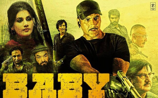 Akshay Kumar starring Baby was a massive success at the box-office. It released on 23 January, 2015 and marked the beginning of Kumar's 'poster-boy of patriotism' image. Facebook Akshay Kumar starring Baby was a massive success at the box-office. It released on 23 January, 2015 and marked the beginning of Kumar's 'poster-boy of patriotism' image. Facebook