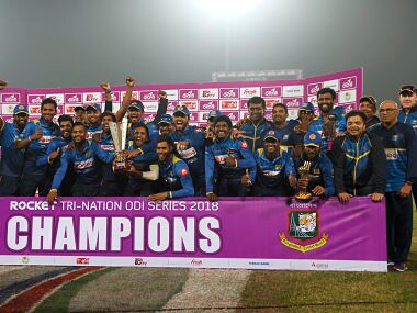 Tri-nation series: Debutant Shehan Madushanka's hat-trick helps Sri Lanka beat Bangladesh to lift trophy