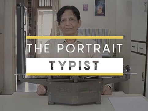 Meet the Mumbai artist who creates portraits using a typewriter, saving obsolete machines Meet the Mumbai artist who creates portraits using a typewriter, saving obsolete machines