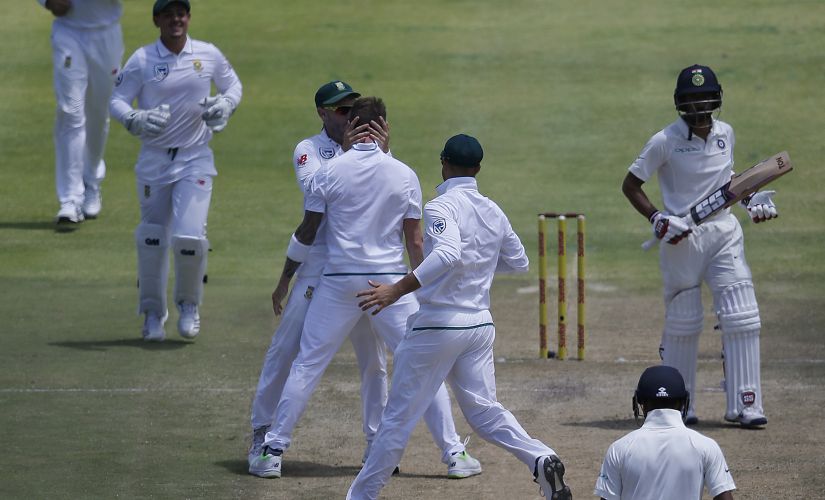 India were done in by pace, bounce and lateral movement in Newlands, Cape Town. AFP