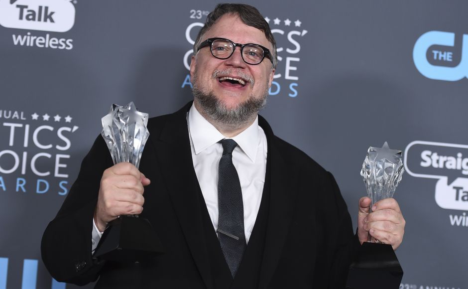 Guillermo del Toro's fantasy romance, The Shape of Water, was the top film winner with four awards. Del Toro was also named best director. AP Guillermo del Toro's fantasy romance, The Shape of Water, was the top film winner with four awards. Del Toro was also named best director. AP