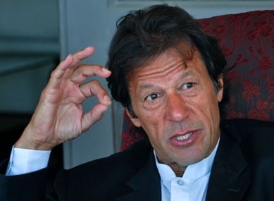 File image of PTI chairman Imran Khan. Reuters