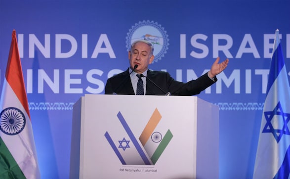 Benjamin Netanyahu in Mumbai: Israel PM meets business leaders, visits Nariman House with 26/11 survivor Moshe Holtzberg Benjamin Netanyahu in Mumbai: Israel PM meets business leaders, visits Nariman House with 26/11 survivor Moshe Holtzberg