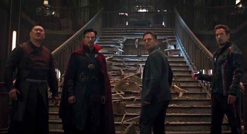 A still from Avengers: Infinity War