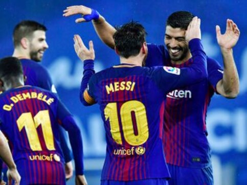 La Liga: Luis Suarez helps Barcelona go nine points clear with comeback win over Real Sociedad; Alaves stun Sevilla La Liga: Luis Suarez helps Barcelona go nine points clear with comeback win over Real Sociedad; Alaves stun Sevilla