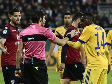 Matuidi has hit out after he suffered racist abuse during the Serie A game on January 6 against Cagliari in Sardinia and was ignored when he asked the referee to intervene. AFP
