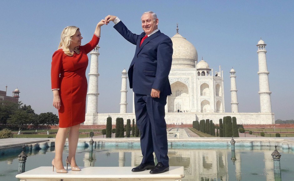 Benjamin Netanyahu's India tour: Israel PM visits Taj Mahal, praises India's economic prowess at Raisina Dialogue