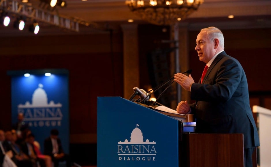 Benjamin Netanyahu's India tour: Israel PM visits Taj Mahal, praises India's economic prowess at Raisina Dialogue
