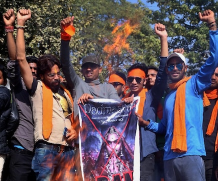 Padmaavat controversy: Violent protests seen in several states to oppose release of film Padmaavat controversy: Violent protests seen in several states to oppose release of film
