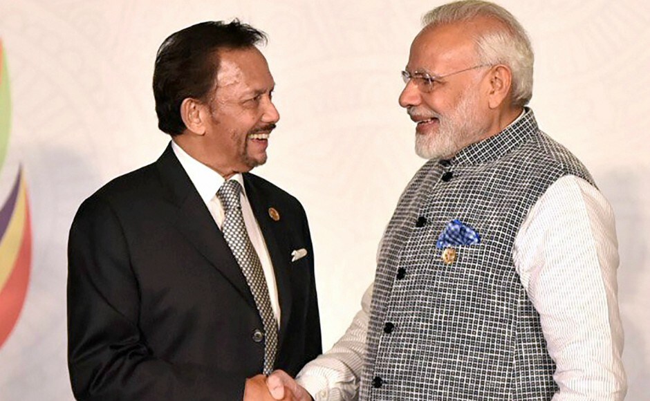 Cooperation in defence, security and energy came up for discussion during a bilateral meeting Modi held with Sultan of Brunei, Haji Hassanal Bolkiah. PTI India-ASEAN Commemorative Summit: Narendra Modi emphasises India's commitment to bloc
