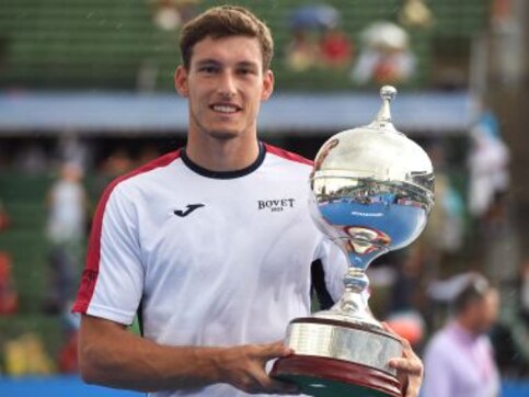Kooyong Classic: Pablo Carreno Busta beats Matthew Ebden in final; Belinda Bencic lifts women's title Kooyong Classic: Pablo Carreno Busta beats Matthew Ebden in final; Belinda Bencic lifts women's title