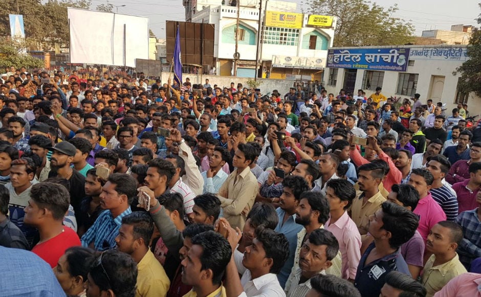 Protests also rocked Aurangabad on Tuesday, forcing police to impose Section 144 in several parts the city. Aarteeshymal Joshi/ 101Reporters Protests also rocked Aurangabad on Tuesday, forcing police to impose Section 144 in several parts the city. Aarteeshymal Joshi/ 101Reporters