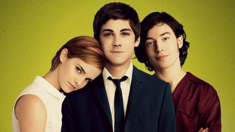 Emma Watson, Logan Lerman and Ezra Miller in The Perks of Being a Wallflower