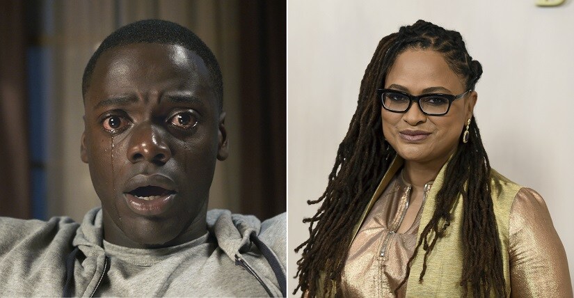 Get Out and Ava DuVernay (R) will be honoured by producers guild. AP
