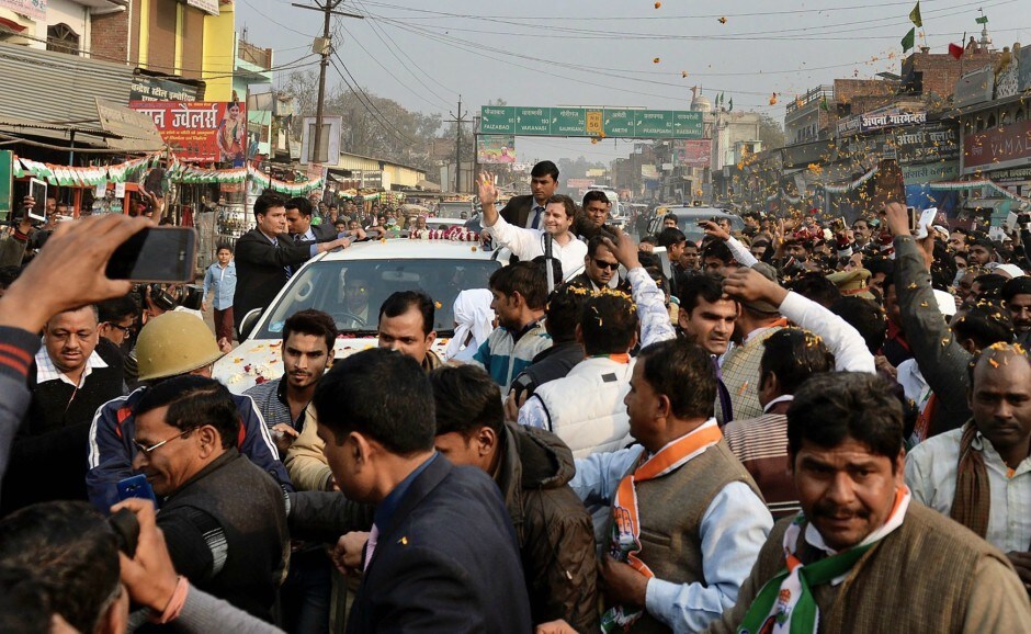 On his first visit as Congress president to party bastions Rae Bareli and Amethi in UP, Rahul Gandhi attacked the BJP, accusing it of continuously "lying" and not honouring its promises made to the people. PTI On his first visit as Congress president to party bastions Rae Bareli and Amethi in UP, Rahul Gandhi attacked the BJP, accusing it of continuously "lying" and not honouring its promises made to the people. PTI