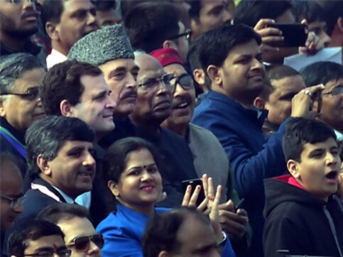 BJP says seat allotted to Rahul Gandhi 'as per protocol' at Republic Day parade, calls Congress president a 'super VVIP' BJP says seat allotted to Rahul Gandhi 'as per protocol' at Republic Day parade, calls Congress president a 'super VVIP'