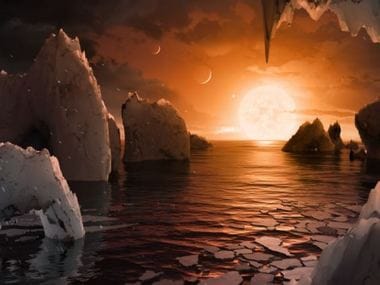The planets in the TRAPPIST-1 solar system that are in the same position as Earth and Mars might be the most habitable for extraterrestrial life. NASA