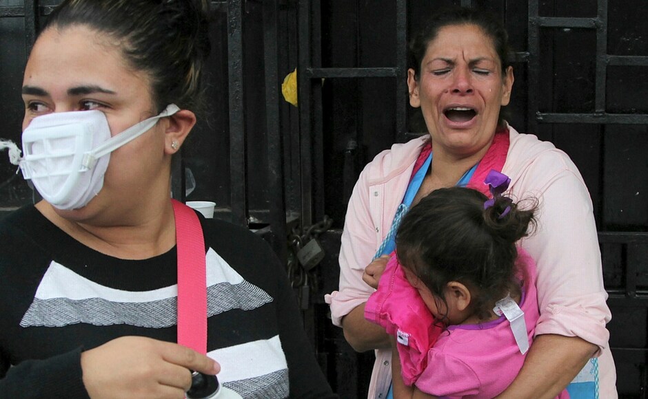 In Tegucigalpa, police fired tear gas at protesters trying to block a road and burn tires. The demonstrators responded by hurling rocks. AP One killed in Honduras protests against re-election of President Juan Orlando Hernandez