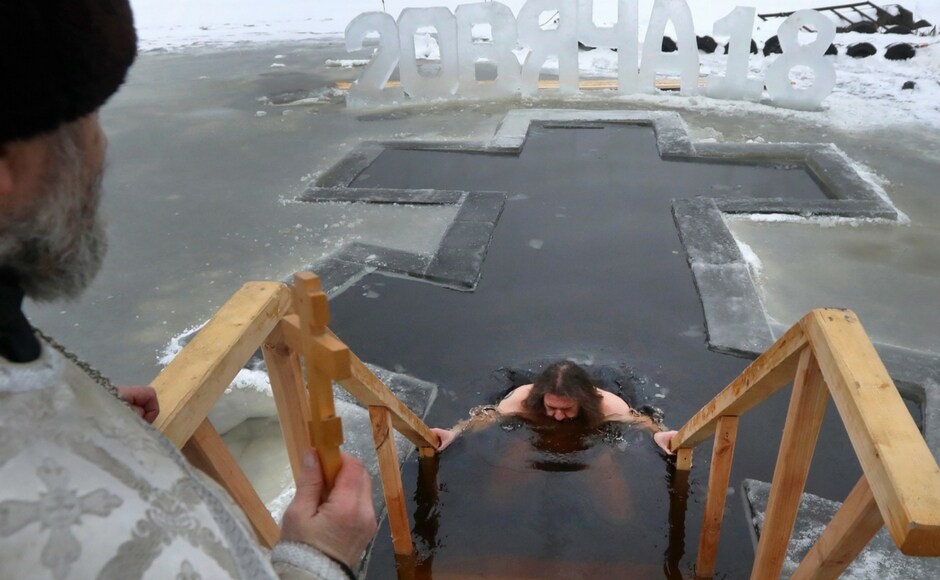 In Orthodox tradition, water blessed by a priest during Epiphany week is considered holy and pure, and believers attribute healing powers to it. AP Orthodox Christians across the world take Epiphany plunge to commemorate baptism of Jesus Christ