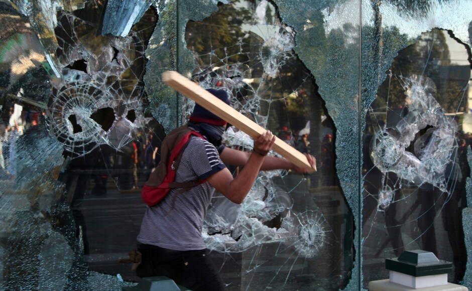 It is the first protest since 26 November election and the losing candidate once again appealed to Organization of American States and countries that recognised Hernandez's victory to listen to the protesters as they oppose an 'illegal government.' AP Protests against Honduran president Juan Orlando Hernandez's re-election turn violent