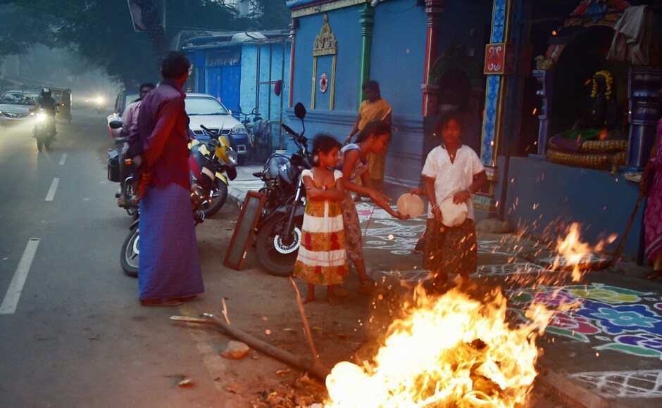 Pongal is celebrated four days from the last day of the Tamil month Maargazhi to the third day of the Tamil month Thai. PTI India welcomes the festive season as states celebrate Makar Sankranti, Bihu, Pongal and Lohri