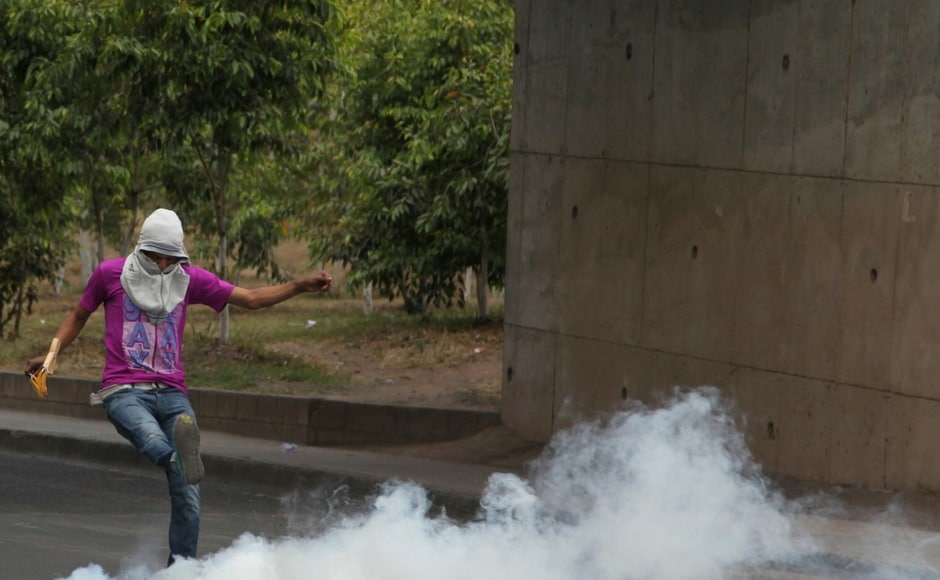 Following a disputed election marred by irregularities, incumbent President Juan Orlando Hernandez was declared the victor and will be inaugurated on 27 January . The opposition does not recognize Hernandez's victory and are protesting against the result. AP One killed in Honduras protests against re-election of President Juan Orlando Hernandez