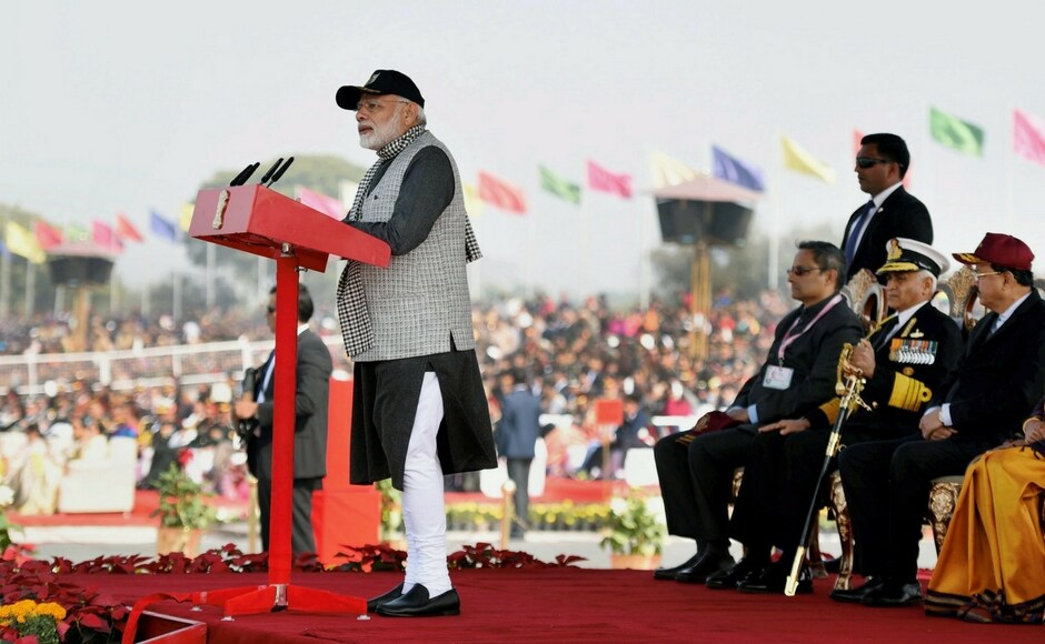 Addressing the NCC rally in New Delhi, Modi said he has been a part of the corps and the spirit should remain imbibed with cadets for life. The PM also sought youths' cooperation in his fight against corruption and made a strong pitch for the use of Aadhaar, stating it has added great strength to India's development. PTI Narendra Modi addresses NCC rally in Delhi, seeks corps' cooperation in his fight against corruption