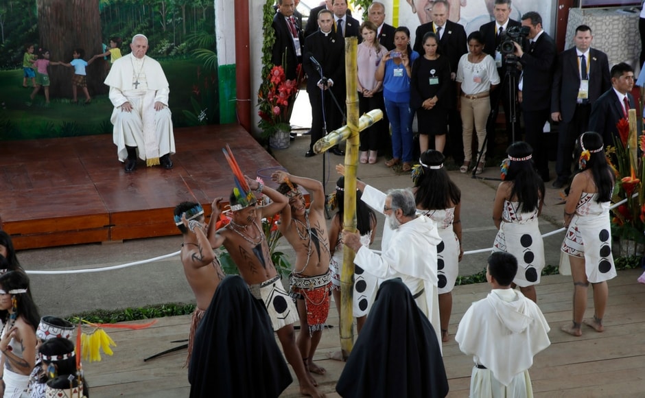 Indigenous chiefs in Peru hope the pope’s visit will persuade the government of President Pedro Pablo Kuczynski, a former Wall Street banker, to give native communities titles to ancestral land and help preserving it. AP In Peru, Pope Francis speaks of threat to Amazon's indigenous people, decries destruction of environment