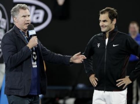 Australian Open 2018, Day 2 highlights: Roger Federer's weird Will Ferrell interview; Karolina Pliskova aces charity Australian Open 2018, Day 2 highlights: Roger Federer's weird Will Ferrell interview; Karolina Pliskova aces charity