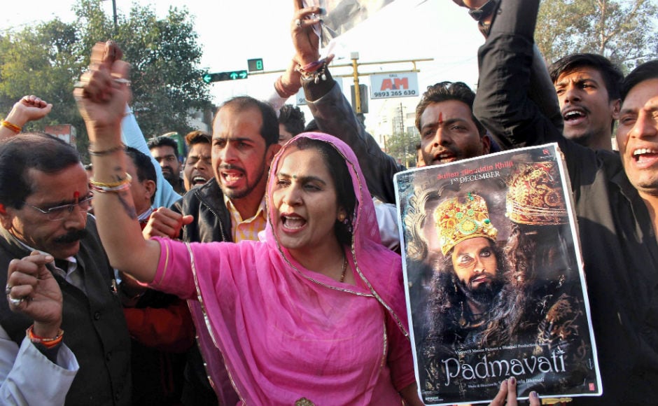 Protests continued in Bhopal too, where the Madhya Pradesh Rajput Samaj protested at the district collector's office and submitted a memorandum of their demands. PTI Protests continued in Bhopal too, where the Madhya Pradesh Rajput Samaj protested at the district collector's office and submitted a memorandum of their demands. PTI