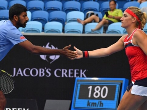 Australian Open 2018: Rohan Bopanna and Timea Babos advance into mixed doubles semi-final Australian Open 2018: Rohan Bopanna and Timea Babos advance into mixed doubles semi-final