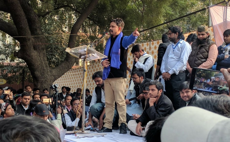 Hailing Mevani at the rally, Bhim Sena chief Ratan Lal said that Dalit outfit wanted to give the Gujarat MLA responsibility to take up the issues of Dalits. Firstpost/Debobrat Ghose Yuva Huntar rally: Jignesh Mevani, Kanhaiya Kumar, Akhil Gogoi share dais to raise pitch against Modi govt