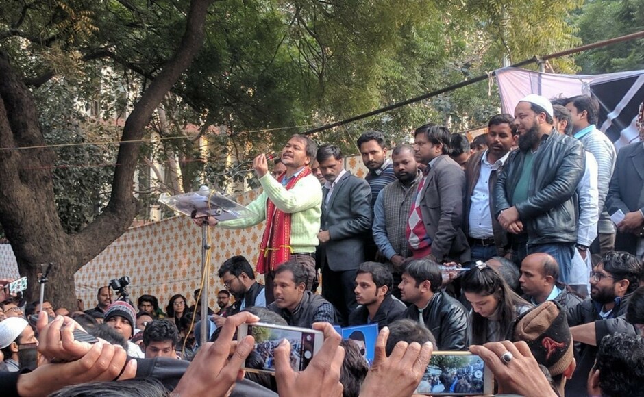 Gogoi, who spoke before Mevani at the rally, said,