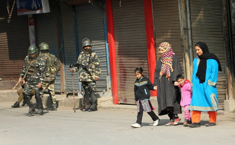 Normal life was affected elsewhere in the Kashmir valley due to the strike. Mostly shops in Anantnag town were shut on the call of separatists. Image Courtesy: Sameer Mushtaq Jammu and Kashmir: Restrictions imposed due to strike called by Hurriyat leaders over civilian's death